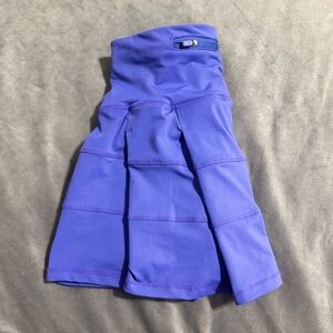 Amazon Purple Sports Skirt with Zip Pocket